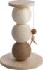 Billede af Klóribretti Snowie Beige 34x34x47cm