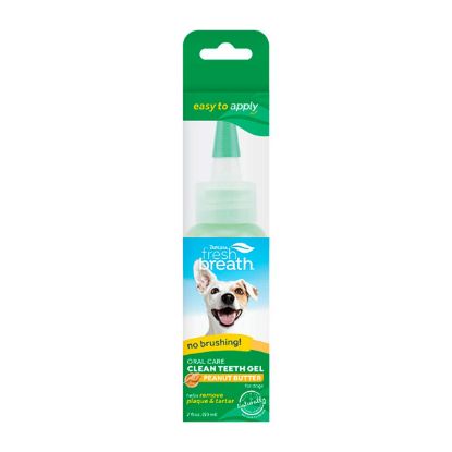 Billede af Tropiclean Clean Teeth Oral Care Gel Peanut Butter