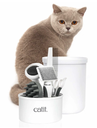 Billede af Catit Grooming Kit Stutt Hár
