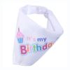 Billede af It's my Birthday Bandana Hvítt