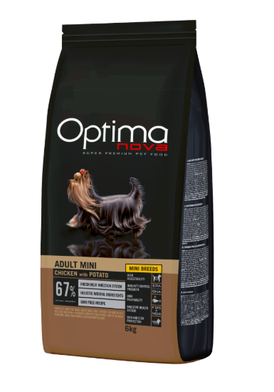 Billede af Optima Nova Adult Mini med kylling GF 6 kg