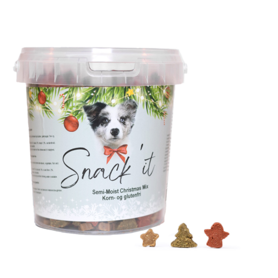Billede af Snack'it Jólagóðbitar, Ymisk sløg, Semi-Moist, 500g